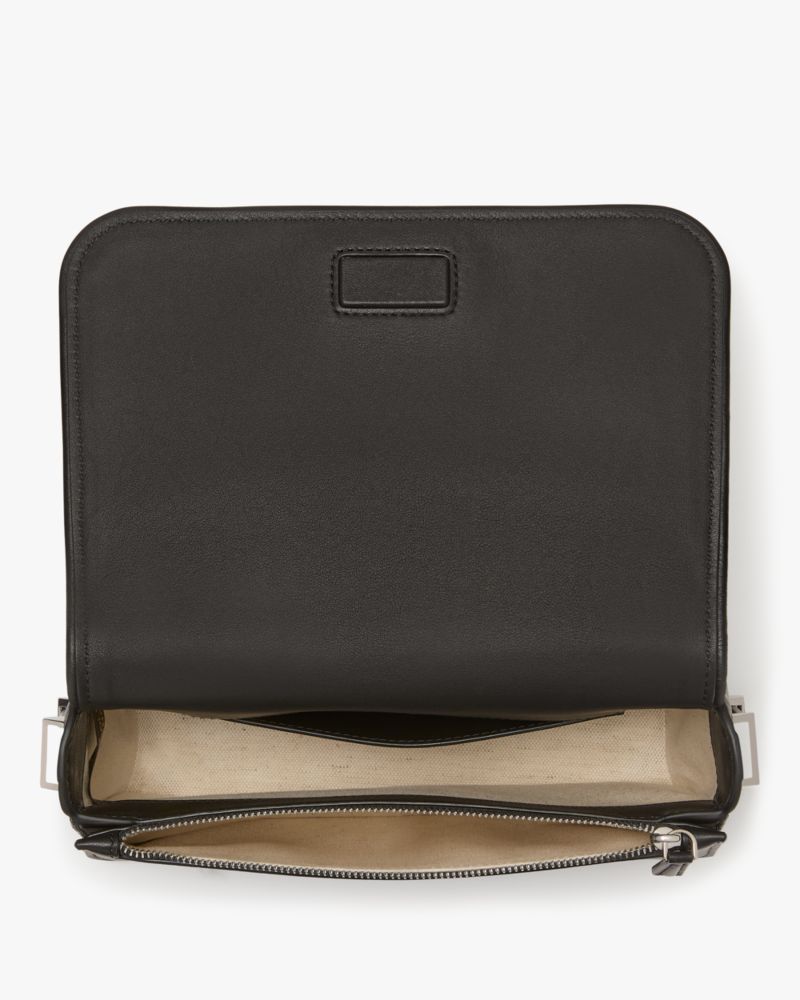 Liv Spade Flower Jacquard Crossbody Bag