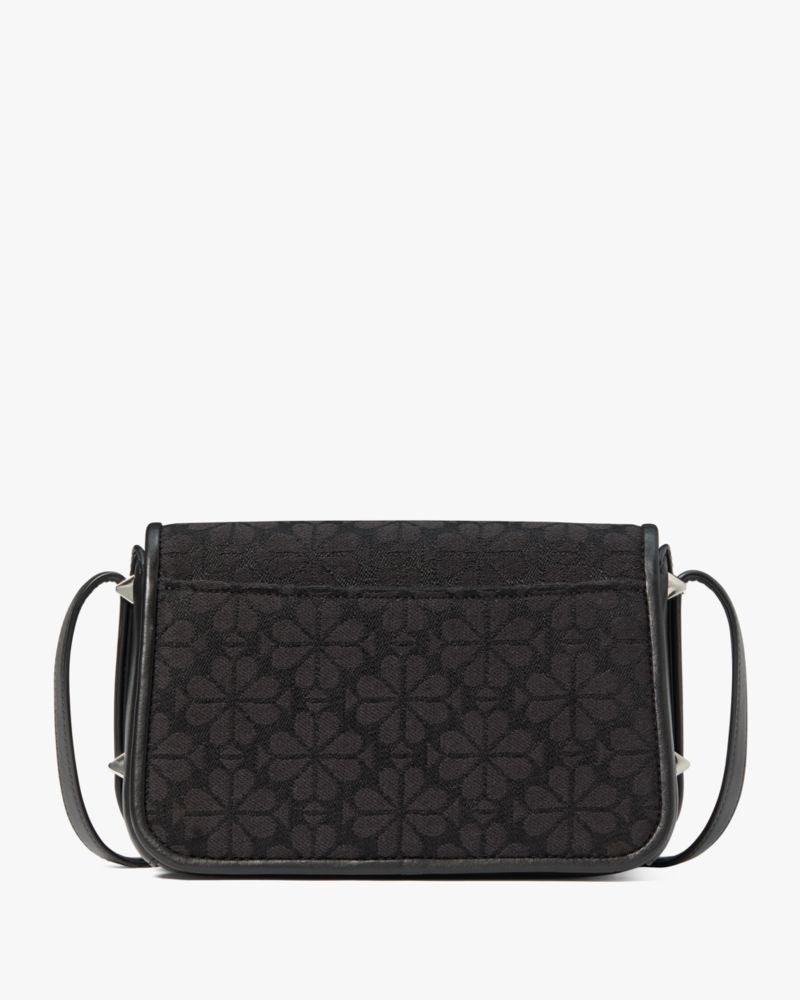 Liv Spade Flower Jacquard Crossbody Bag