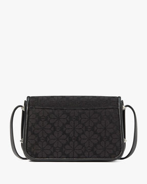Liv Spade Flower Jacquard Crossbody Bag