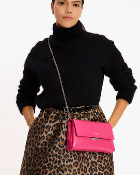 Grace Embellished Lock Clutch