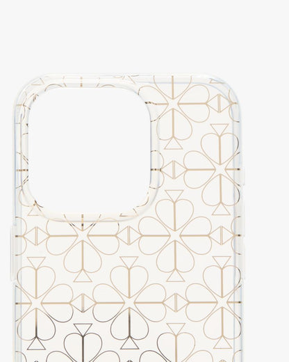 Spade Flower iPhone 15 Pro Case