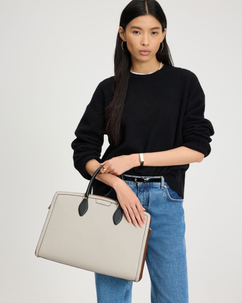 Hudson Colorblocked Commuter Laptop Bag