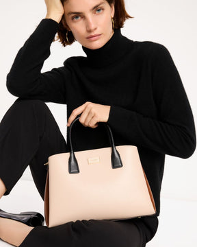 Serena Colorblocked Satchel