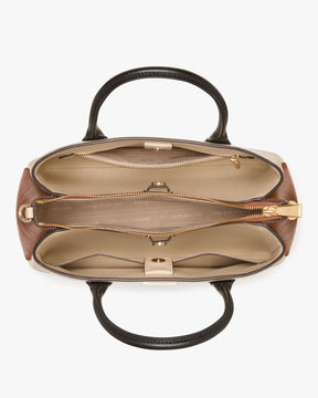 Serena Colorblocked Satchel