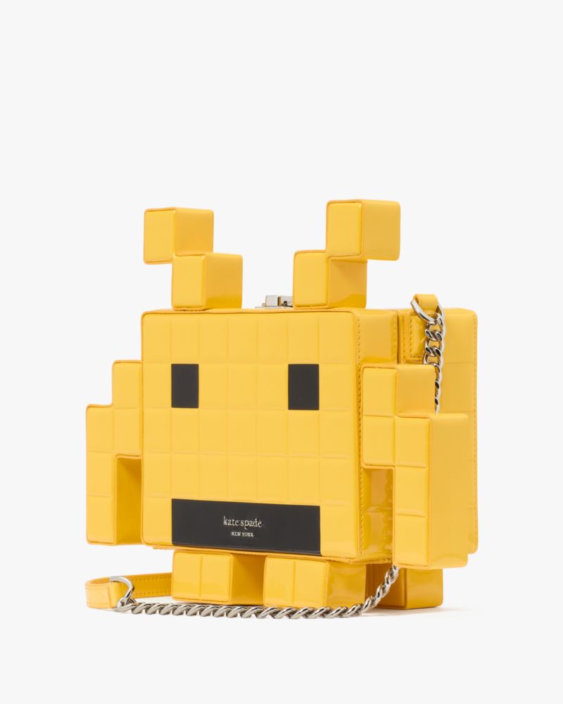 Space Invaders X Kate Spade New York Patent 3d Alien Crossbody