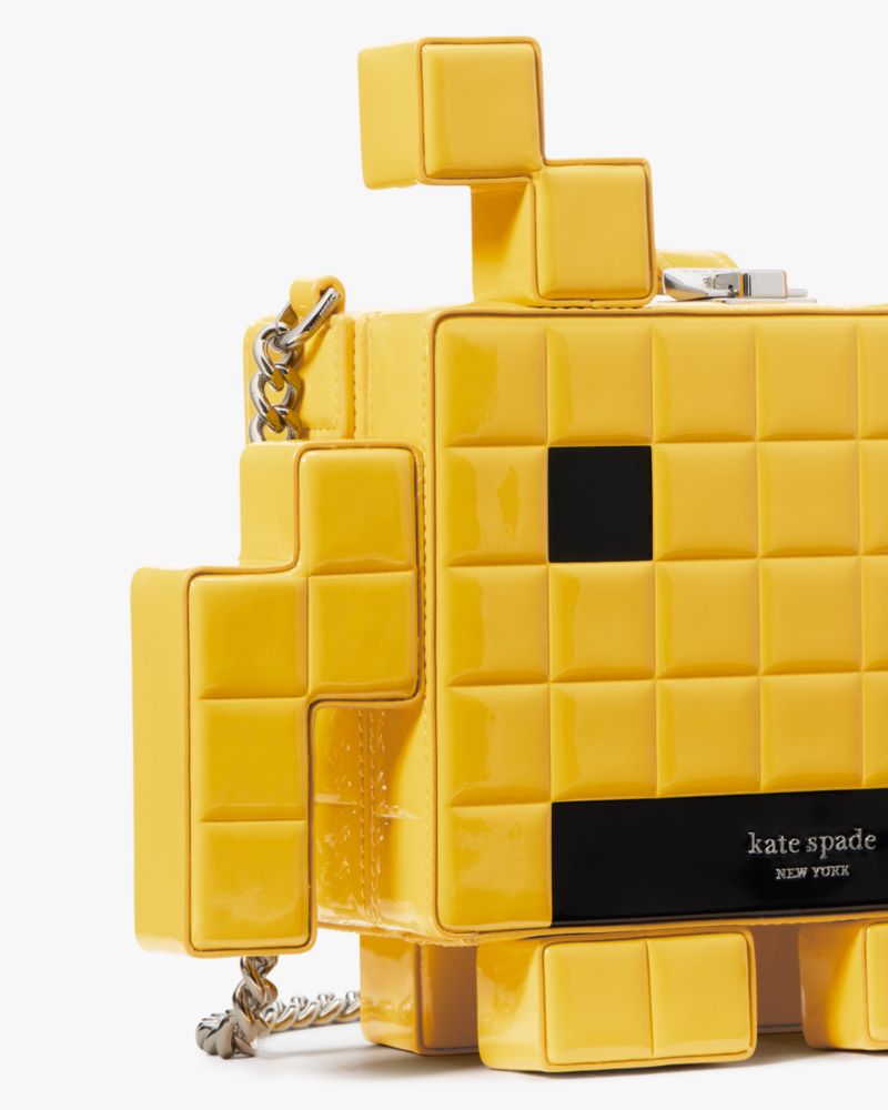 Space Invaders X Kate Spade New York Patent 3d Alien Crossbody