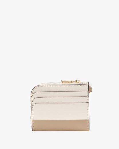 Devin Colorblocked Coin Card Case Wristlet