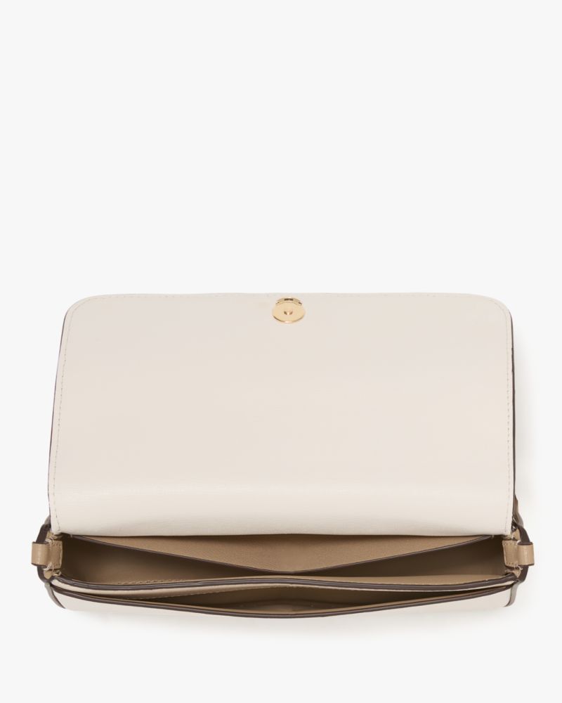 Devin Colorblocked Flap Chain Wallet