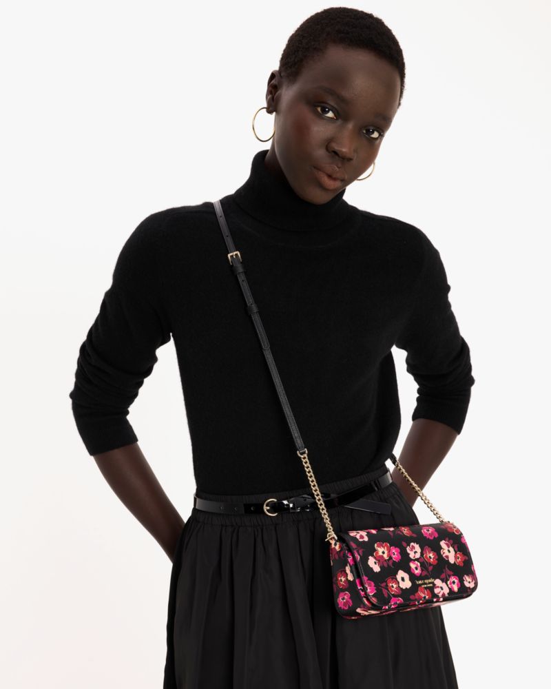 Devin Fall Poppies Flap Chain Wallet