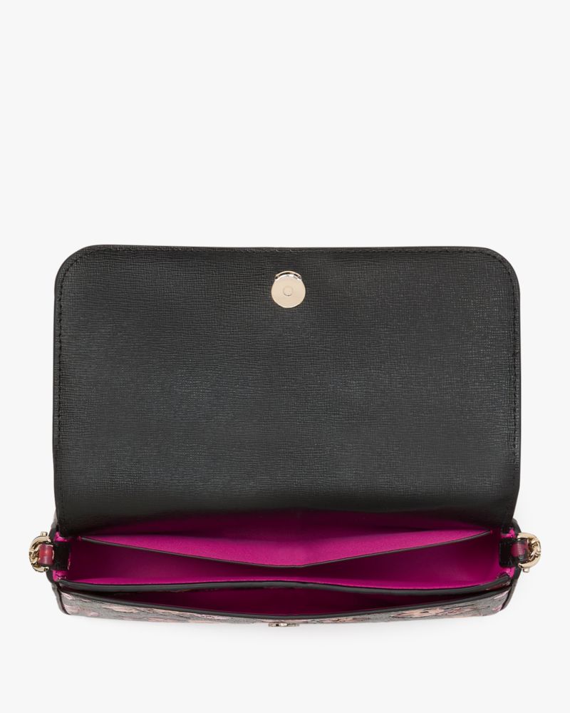Devin Fall Poppies Flap Chain Wallet
