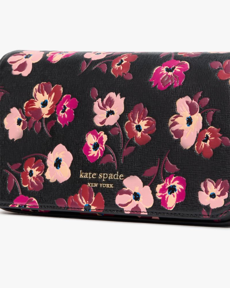 Devin Fall Poppies Flap Chain Wallet