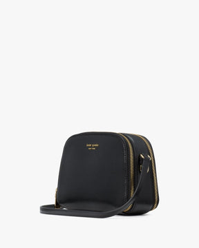 Devin Double Zip Dome Crossbody