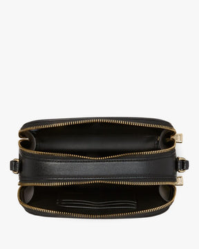 Devin Double Zip Dome Crossbody
