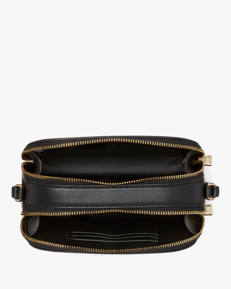 Devin Double Zip Dome Crossbody