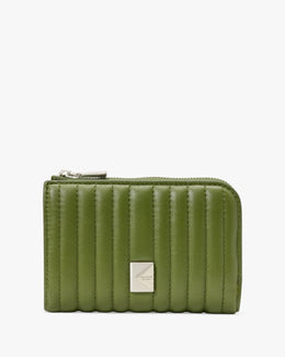 Deco Quilted Compact Wallet
