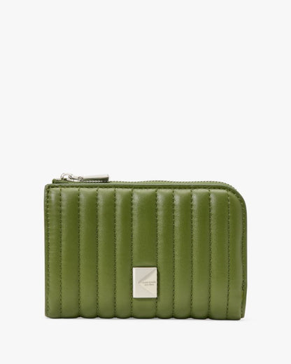 Deco Quilted Compact Wallet