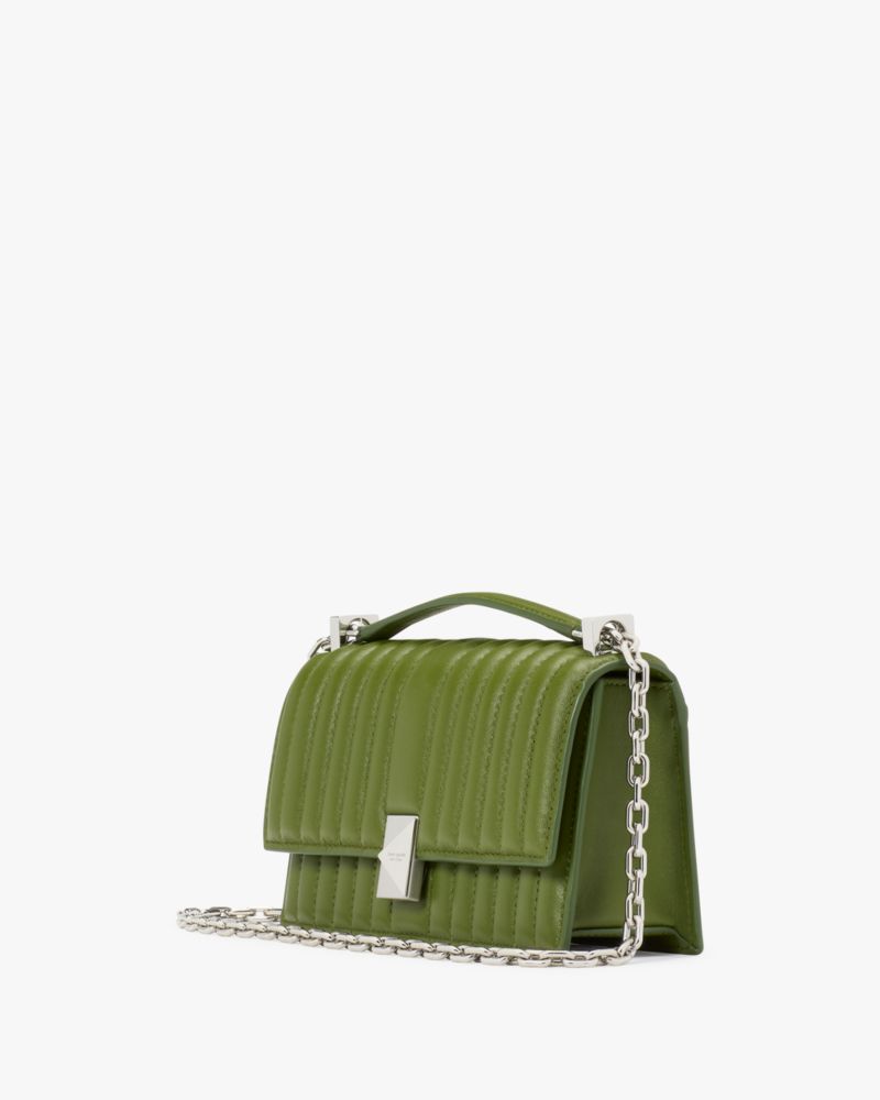 Deco Quilted Mini Flap Chain Crossbody