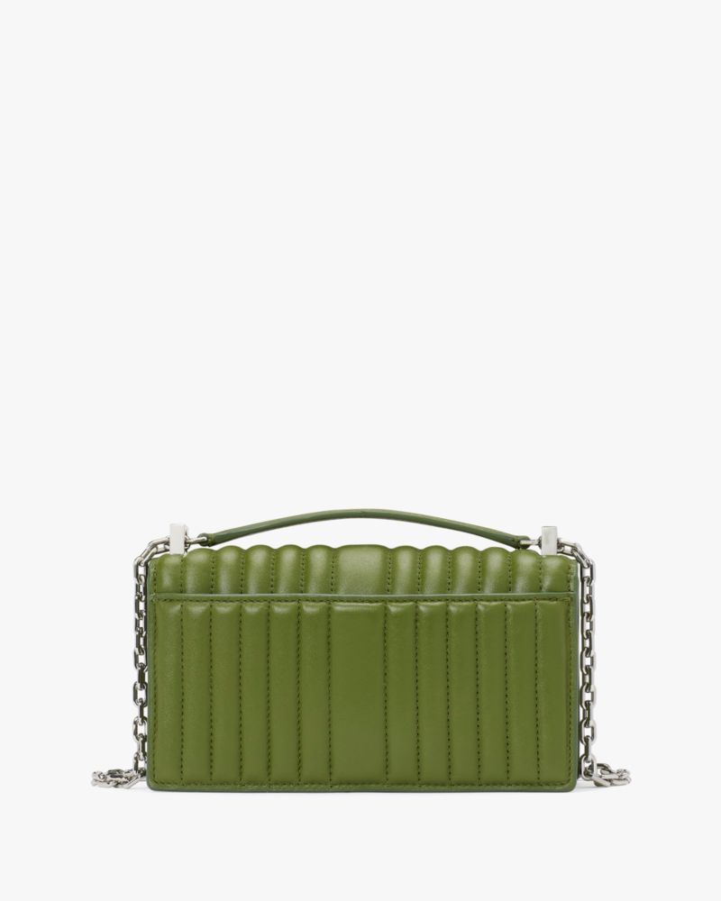 Deco Quilted Mini Flap Chain Crossbody