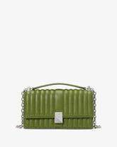 Deco Quilted Mini Flap Chain Crossbody