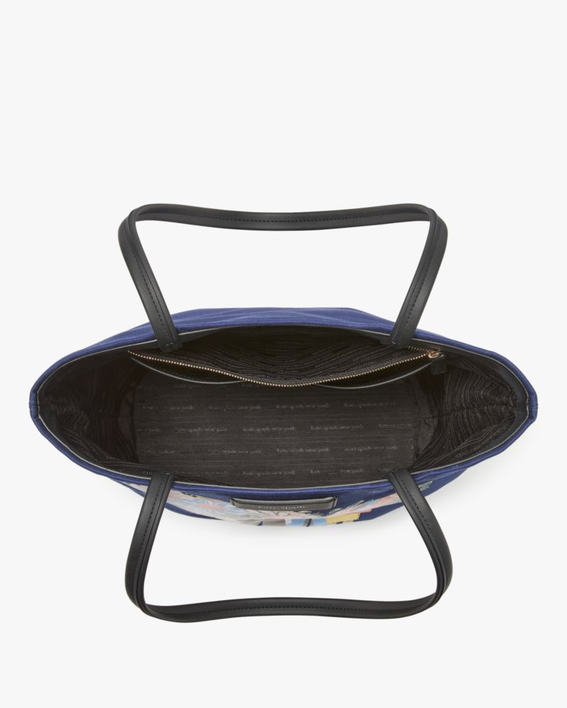 On Purpose Bouquet Canvas Large Tote