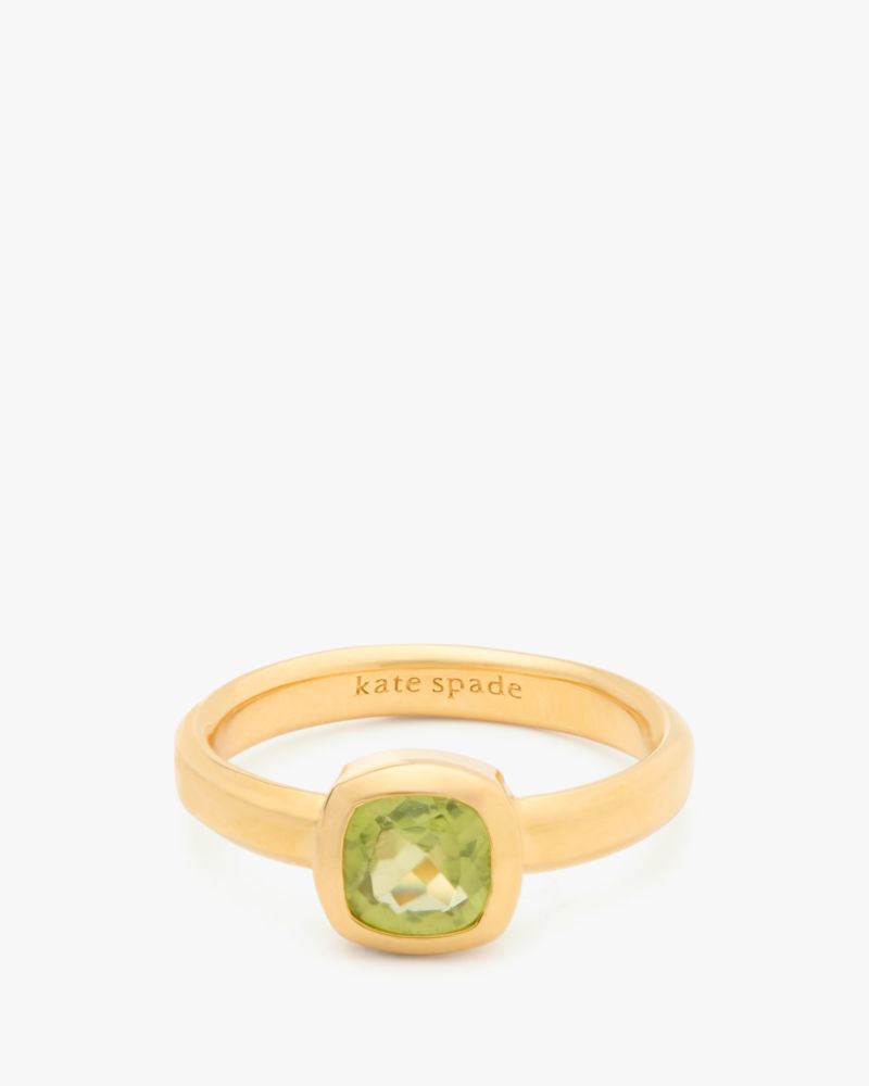 Kate Spade Fine Time To Shine Gem Ring