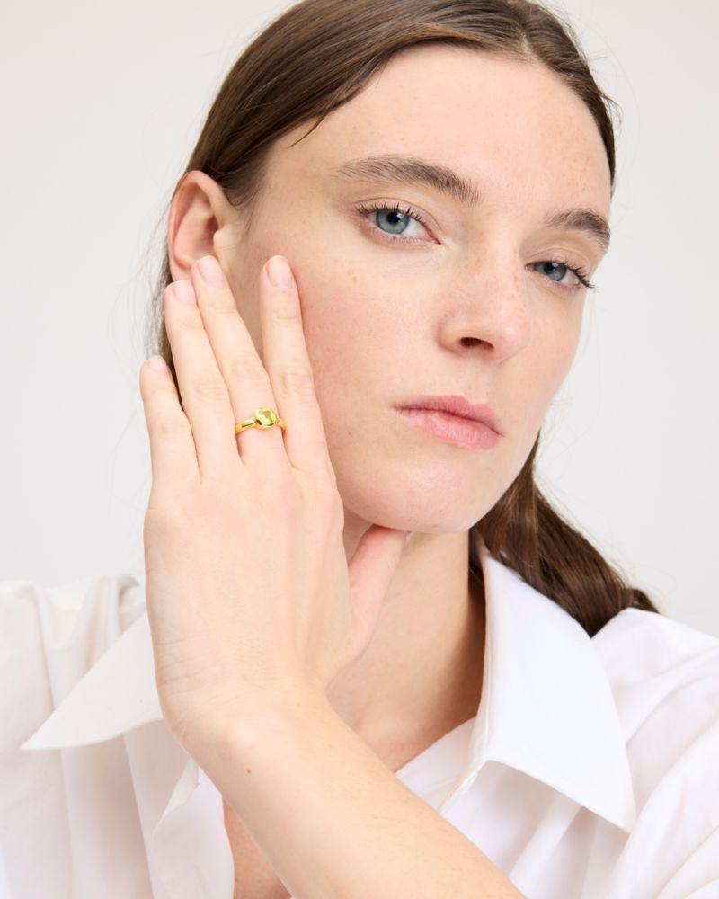 Kate Spade Fine Time To Shine Gem Ring