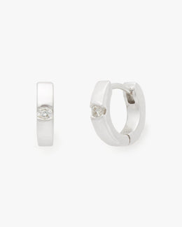 Kate Spade Fine Meant To Be Diamond Huggies