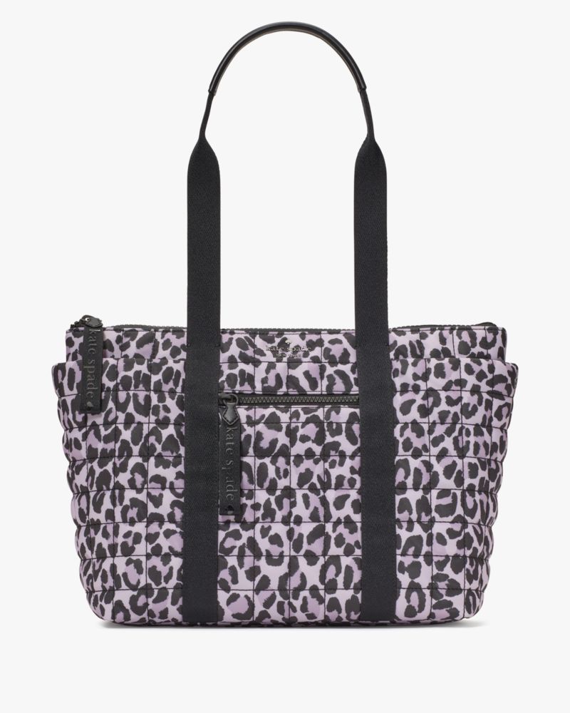 Camden Spotted Leopard Medium Tote