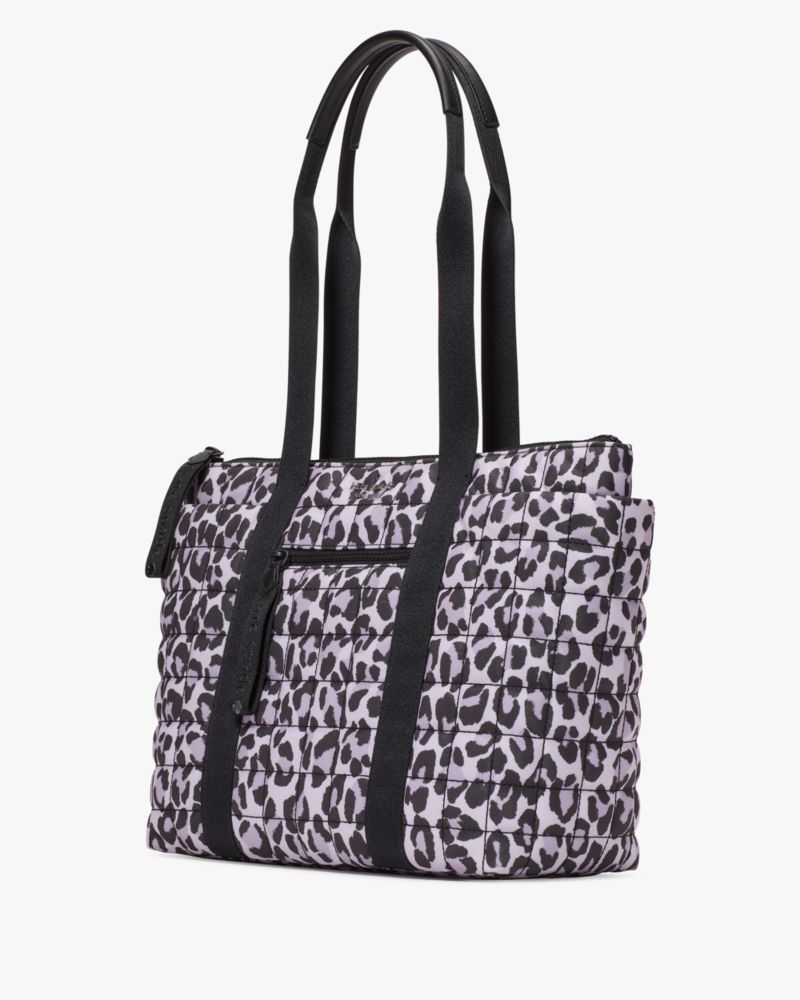 Camden Spotted Leopard Medium Tote