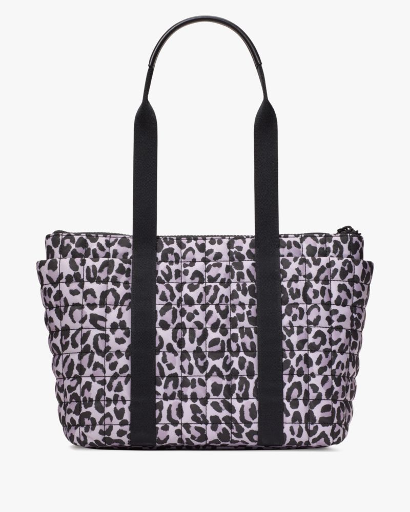 Camden Spotted Leopard Medium Tote
