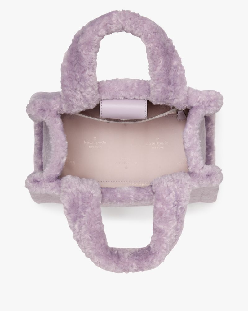 Ellie Faux Fur Small Tote