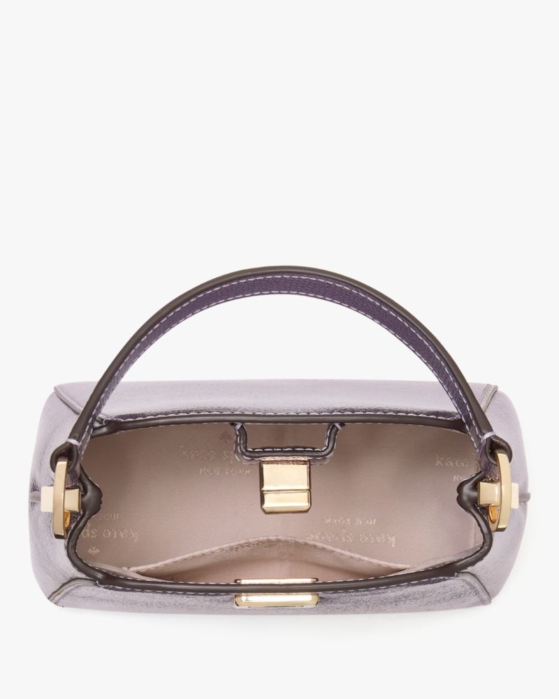 Phoebe Metallic Mini Top Handle Crossbody
