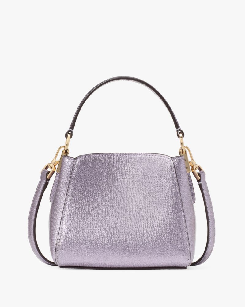 Phoebe Metallic Mini Top Handle Crossbody