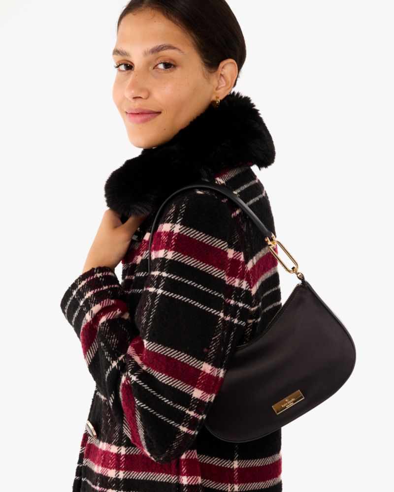 Nina Satin Shoulder Bag