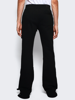 AMIRI KICK FLARE SWEATPANTS BLACK