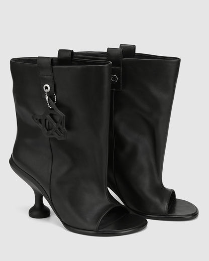 Kindly Black Leather