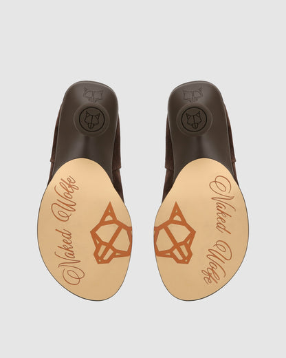 Kindly Brown Suede