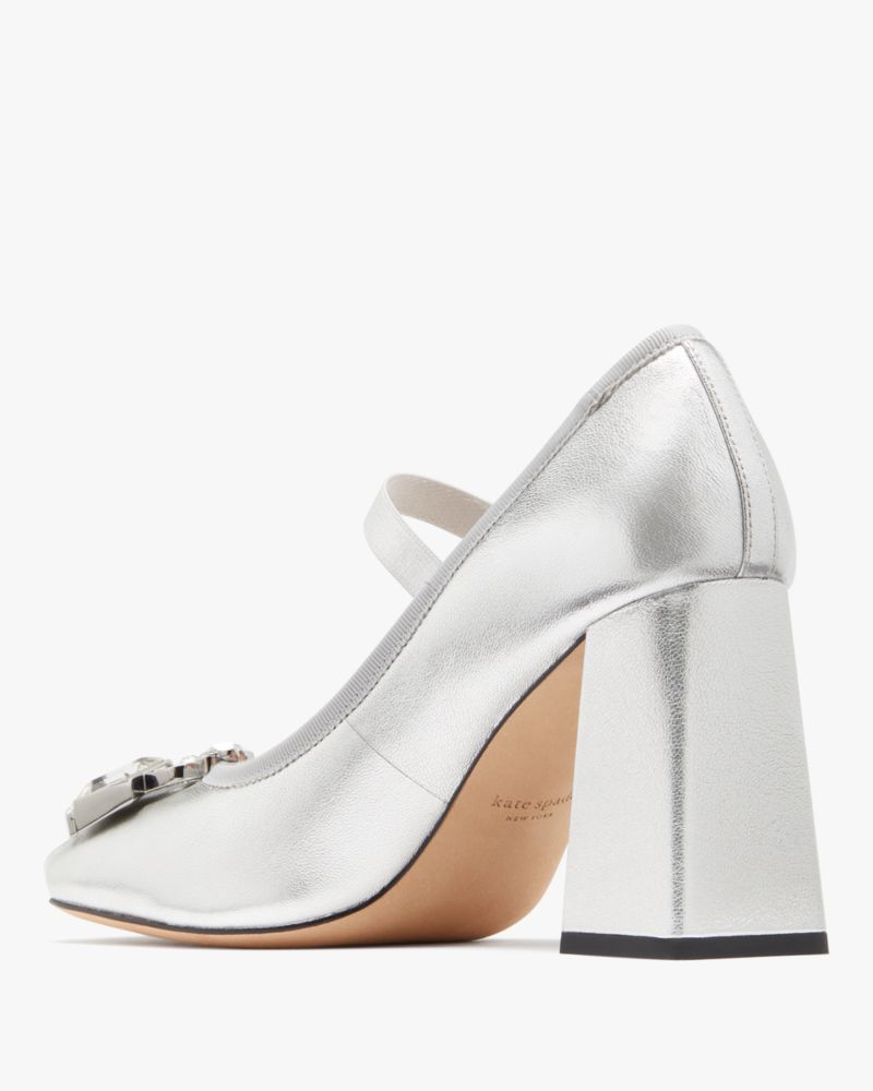 Renata Metallic Mary Jane Pumps