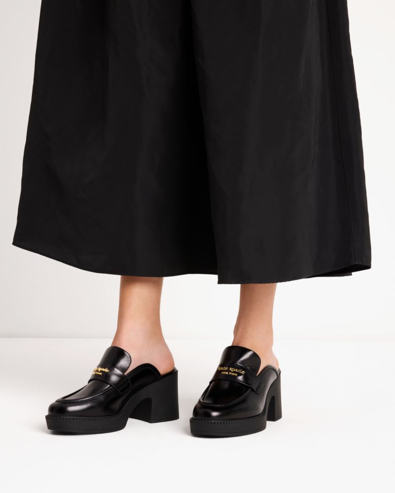 Blake Platform Mule Loafers