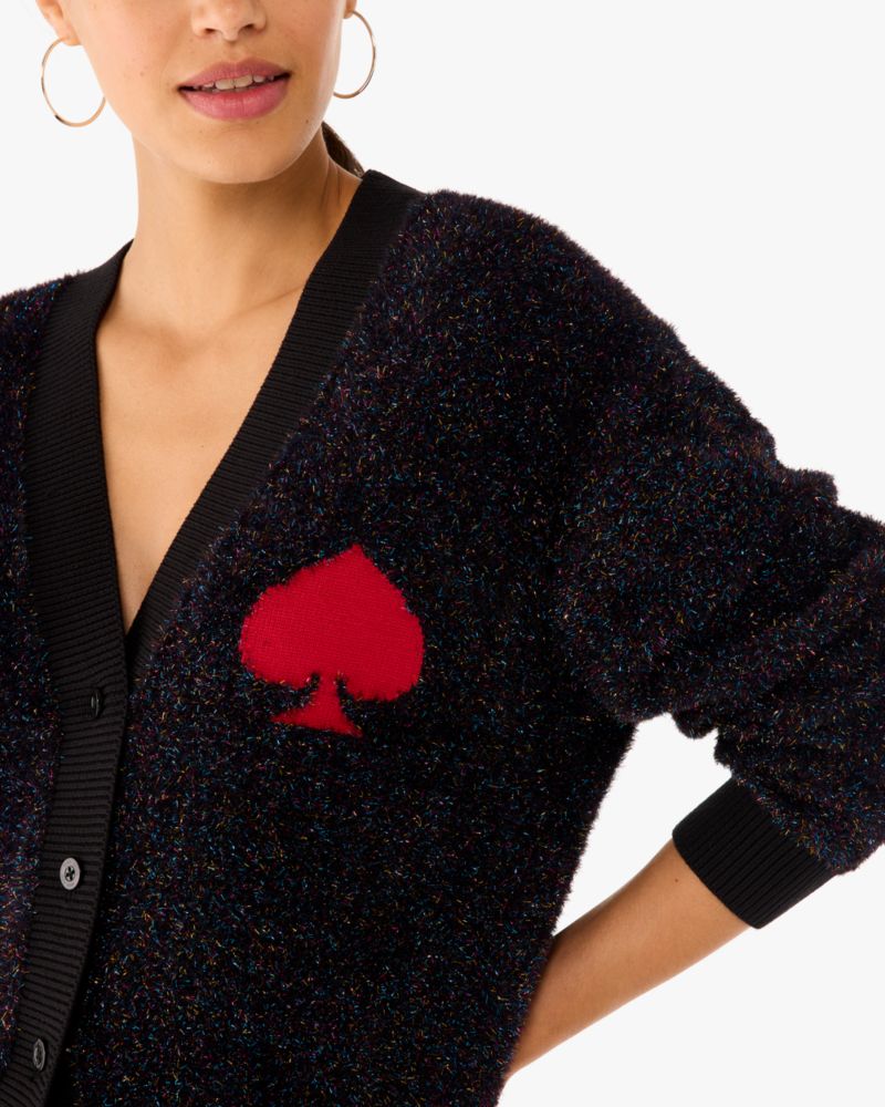 Spade Logo Sparkle Cardigan