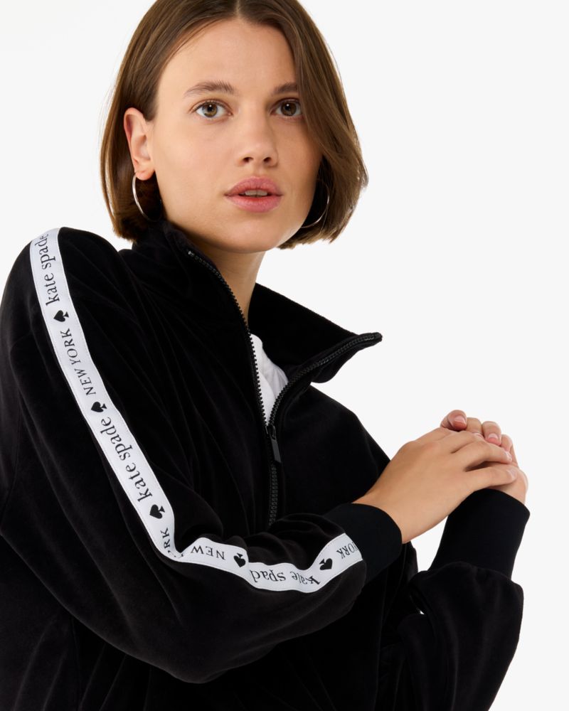 Logo Tape Half-zip Sweatshirt
