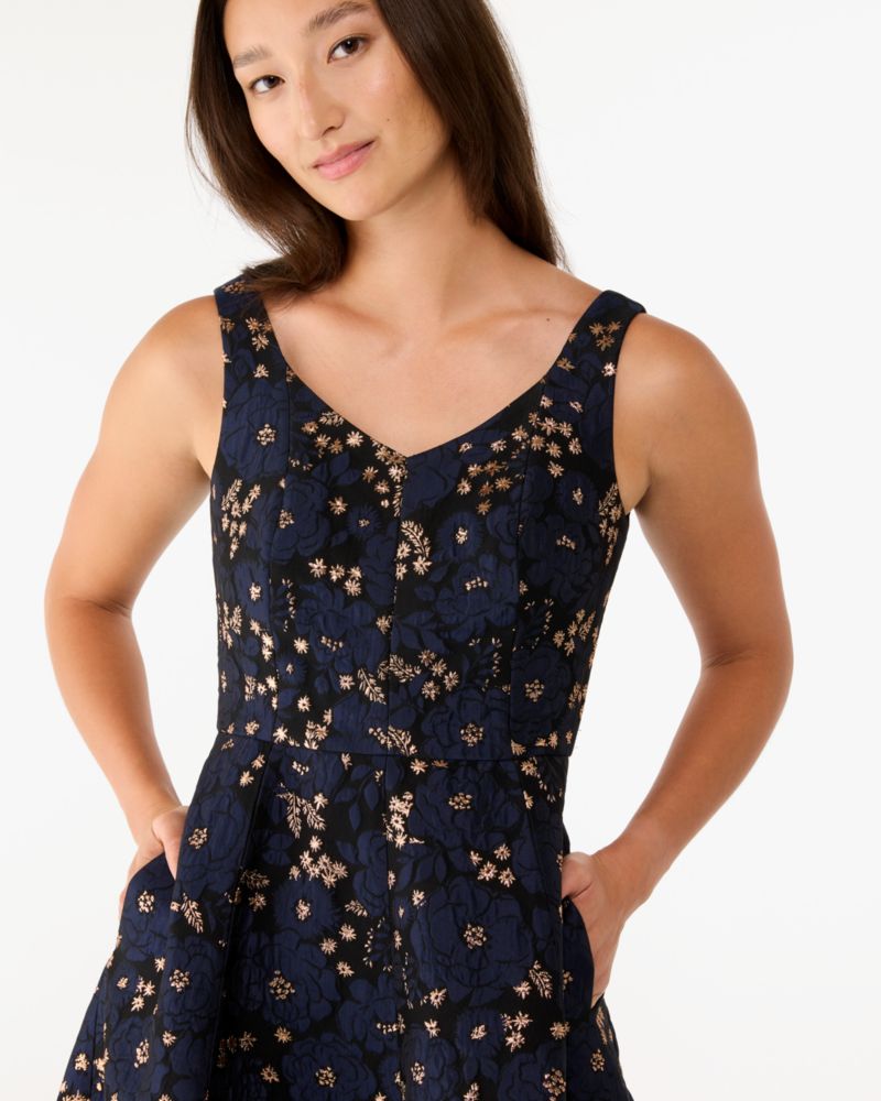 Full Bloom Metallic Grace Dress