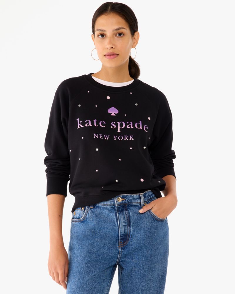 Glitter Logo Sweatshirt