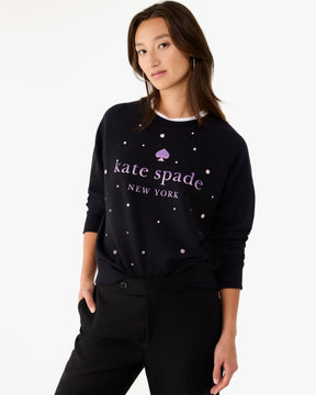 Glitter Logo Sweatshirt