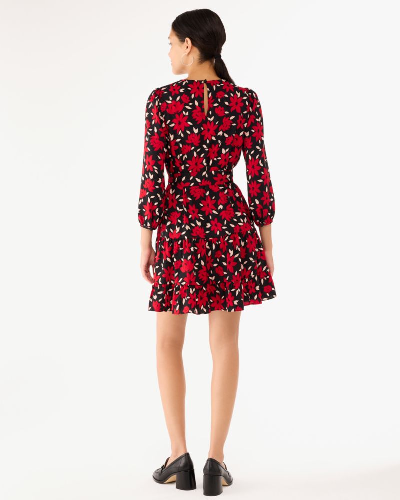 Winter Blooms Shift Dress