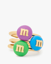 M&M's x Kate Spade New York Stacking Ring Set