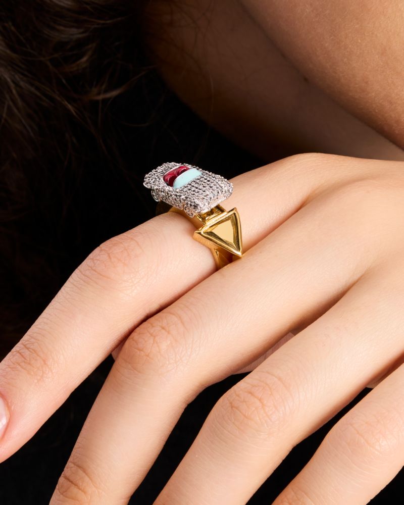 New York Minute Charm Ring