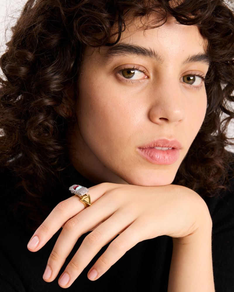 New York Minute Charm Ring