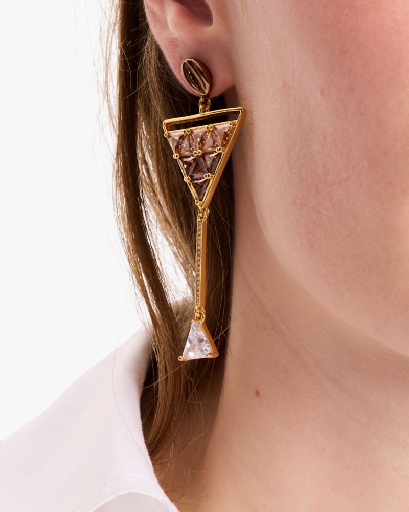 Shaken And Brewed Statement Earrings