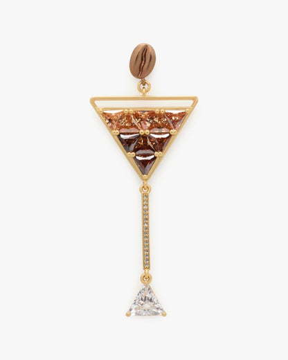 Shaken And Brewed Statement Earrings